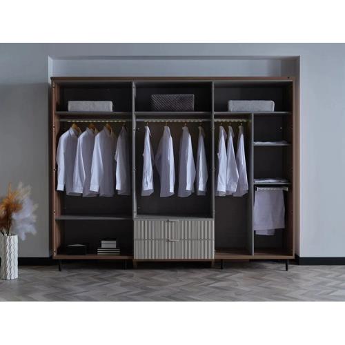 Talia Wardrobe 6 Doors