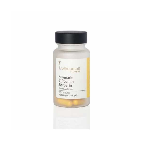 LIVEYOURSELF SILYMARIN + CURCUMIN + BERBERINE