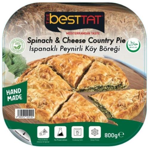 Besttat Spinach & Feta Cheese Traditional Pie (Ispanak ve Peynirli Koy Boregi) 800gr