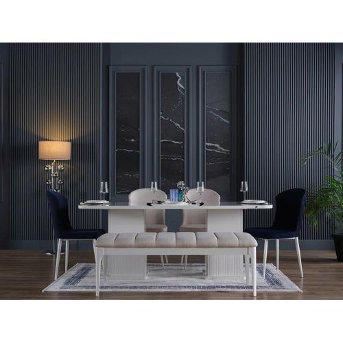 Arena Dining Table (Fixed) + Arena Chair (6265)