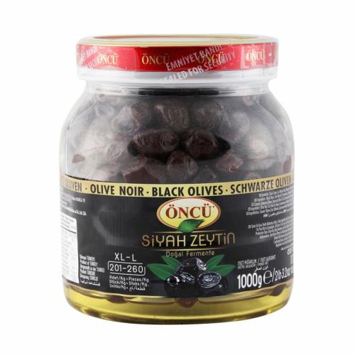 Oncu  Black Olives (XL-L) 1Kg (Oncu siyah zeytin 1 kg)