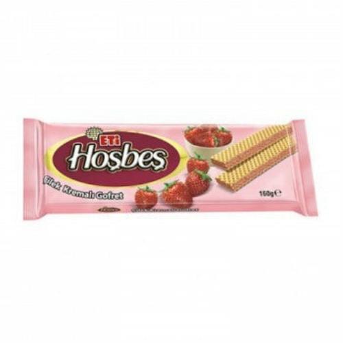 Eti Hosbes Strawberry Wafer 142 Gr