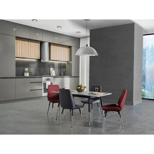 Melody Dining Table & Chair - White