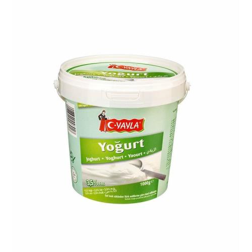 Yayla Plain Yogurt % 3.5 Fat (Yagli Yogurt) 1 kg