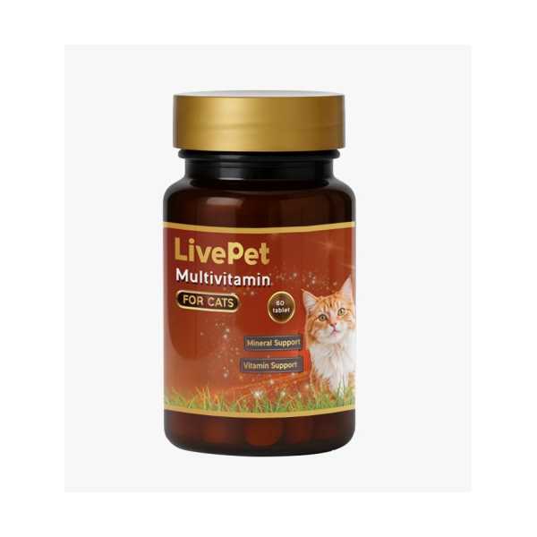 LIVEPET DAILY MULTIVITAMIN FOR CATS