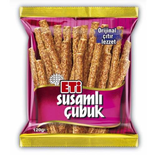 Eti Crax Sesame Stick Cracker (Susamli Cubuk Kraker) 56 Gr