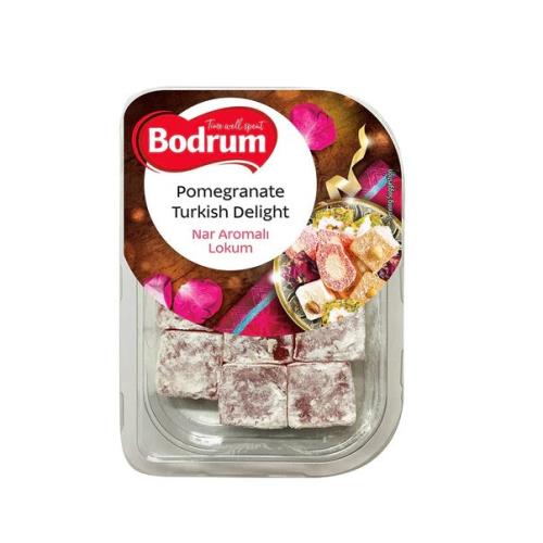 Bodrum Turkish Delight Pomegranate 200g
