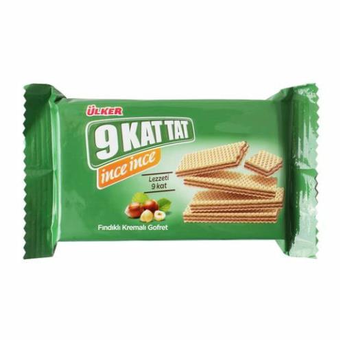 Ulker 9 Kat Tat Wafer With Hazelnut Cream 39 Gr