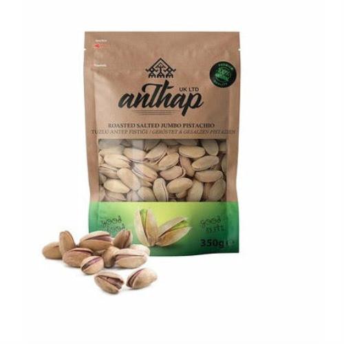 Anthap Roasted Salted Pistachio Jumbo (Antep Fistik Jumbo) 300 gr