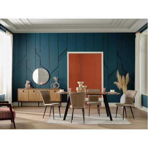 Vista Alternative Dining Table (Fixed) + Clark Chair
