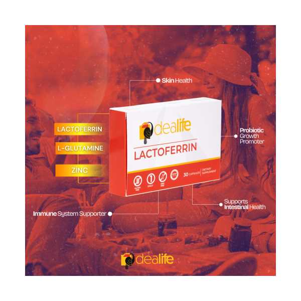 DEALIFE LACTOFERRIN, 1 BOX