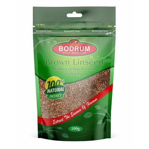Bodrum Linseed Brown (Keten Tohumu) 100g