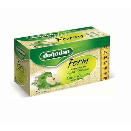Dogadan Form Tea With Apple Chrome 20 Tea Bags