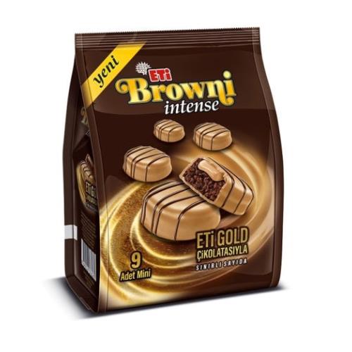 Eti Brownie Intense Gold Chocolate Cake 135 GR