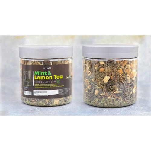 Ali Baba Mint & Lemon Tea (Kavanoz Nane & Limon Cayi) 100 g