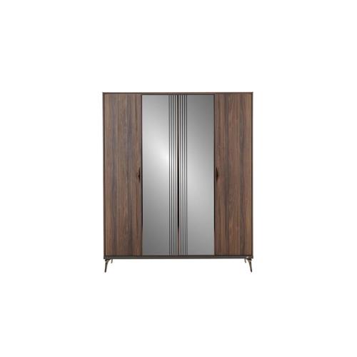 Vanessa Wardrobe 4 Doors