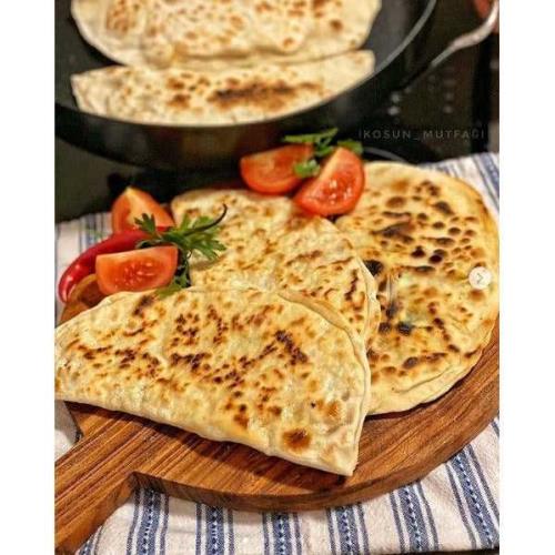 Best Mutfak Homemade Gozleme With Cheese - Vegan (El Acmasi Peynirli Gozleme) 1 Pcs