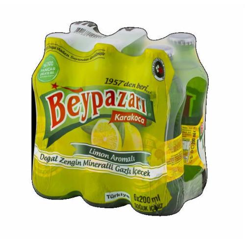 Beypazari Mineral Water With Lemon 6*200 ml