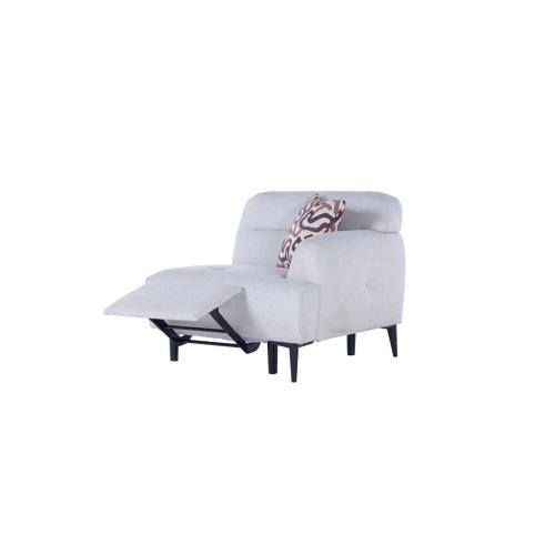 William 1 Seater Sofa (Single Arm) Reserve with Recliner