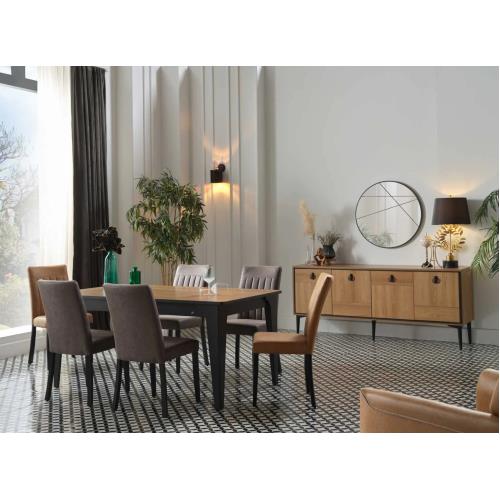 Vista Dining Table (Fixed) + Vista Chair (6248)