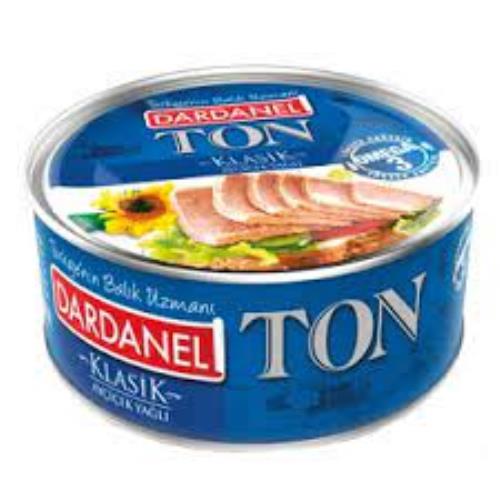 Dardanel Ton Baligi Ay Cicek Yaginda (Tuna With Sun Flower Oil Tin) 150 Gr
