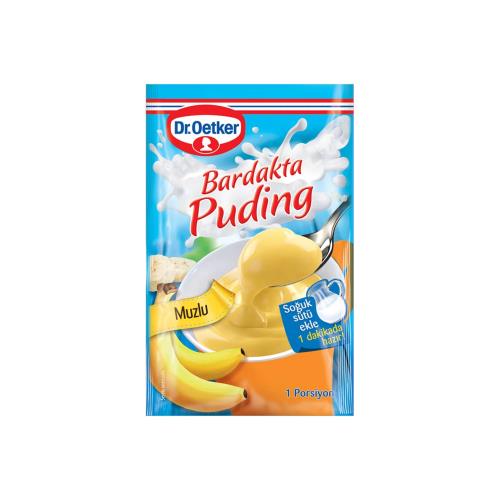 Dr Oetker Bardakta Puding Muzlu 30 G