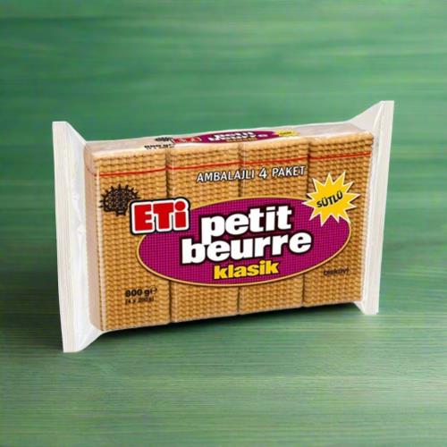 Eti Petit Beurre Biscuits 4 lu paket 800 Gr
